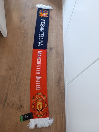 Bufanda Final Champions FCBarcelona/ M.United