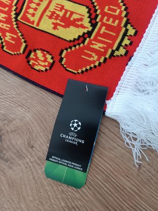 Bufanda Final Champions FCBarcelona/ M.United