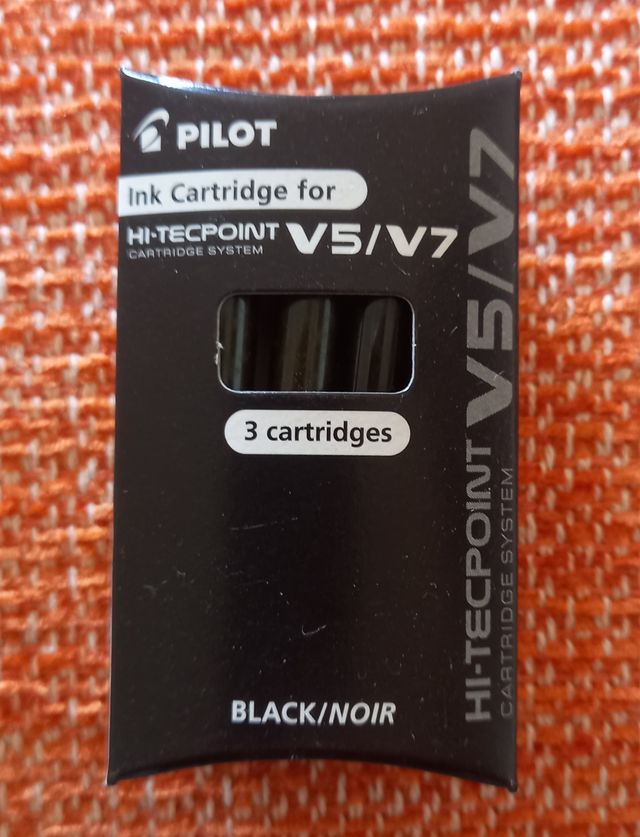 CARTUCHOS TINTA RECARGA BOLIGRAFO PILOT