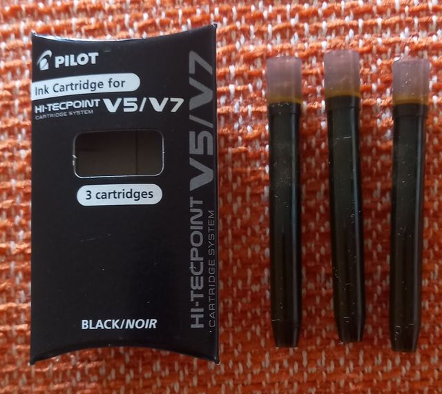 CARTUCHOS TINTA RECARGA BOLIGRAFO PILOT