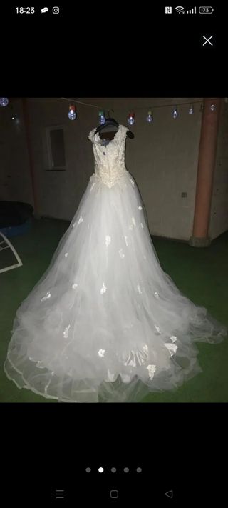 Vestido novia talla 38 ,40