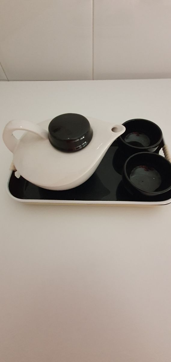 CONJUNTO DE CHÁ TIPO ORIENTAL