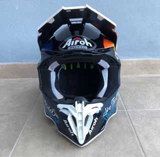 Casco Airoh Twist 2 Azul Brillo Tal