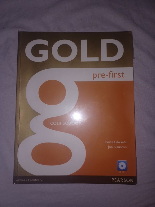 Gold Pre-first. Coursebook. Pearson