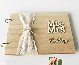 Libro de firmas de novios - boda