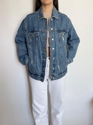 Giubbino donna jeans