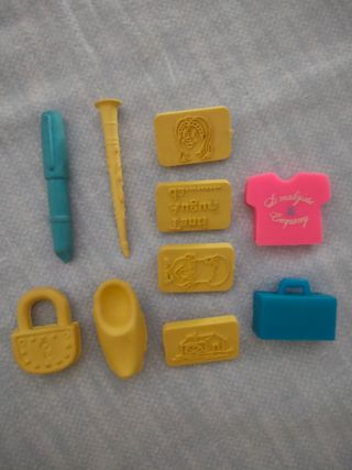 Set gomme mulino bianco anni 80