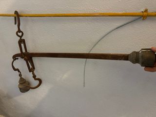 Bascula romana de peso