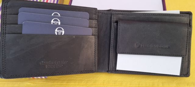 Portafoglio Sergio Tacchini. Nuovo.