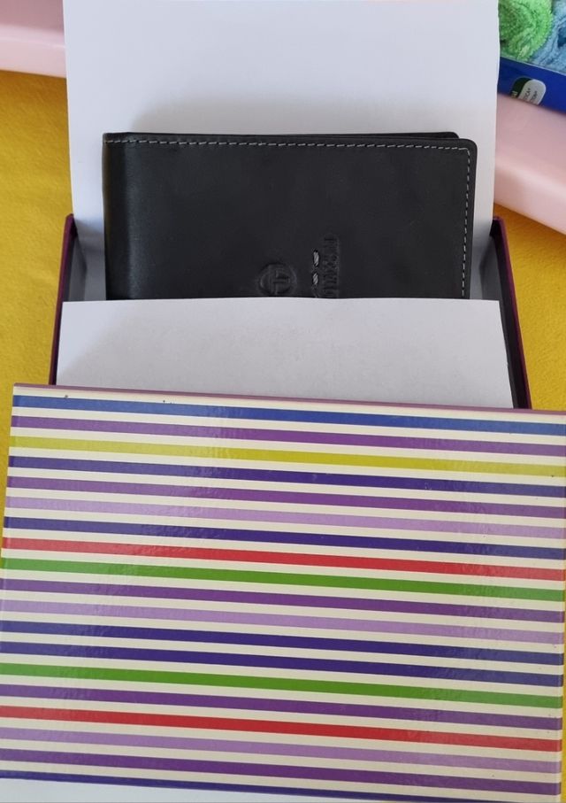 Portafoglio Sergio Tacchini. Nuovo.