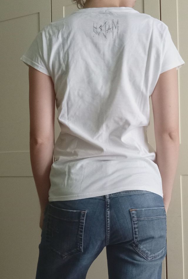 T-shirt stampa joker put on a happy face