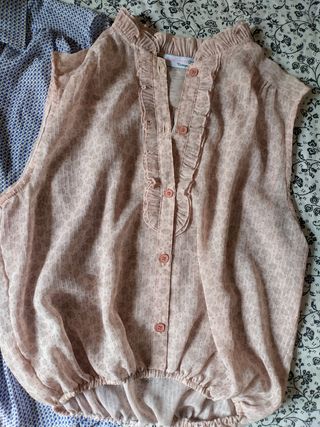 Blusas sin mangas vintage