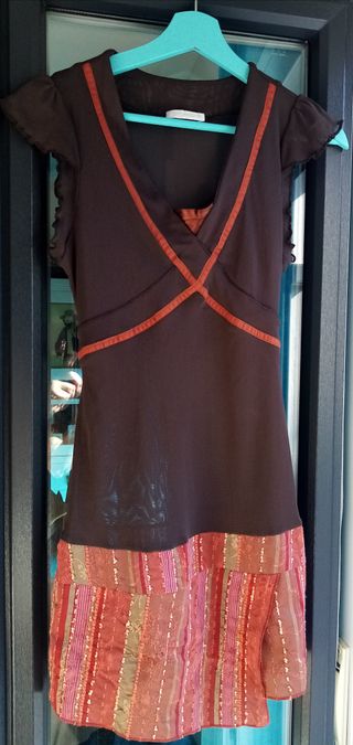 Vestido de verano mangas cortas