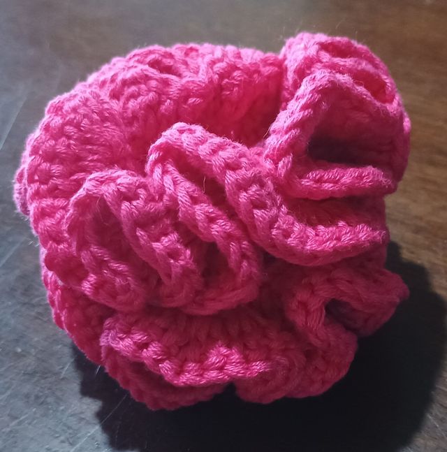 Elastici per capelli cotone uncinetto 