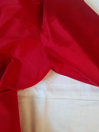 Camisa seda roja