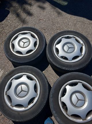 Llantas Mercedes+tapacubos