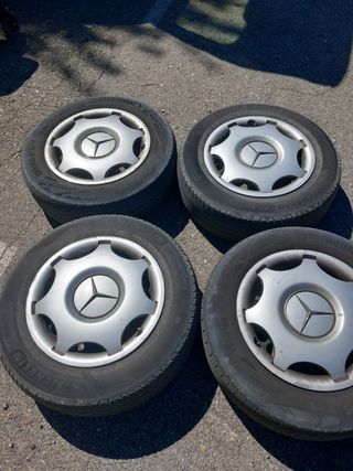 Llantas Mercedes+tapacubos