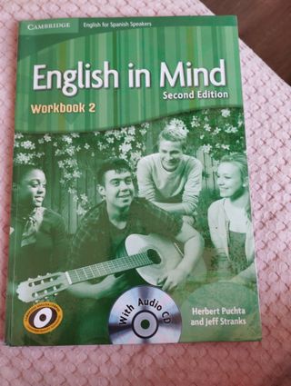 Libro de inglés English in Mind Workbook 2