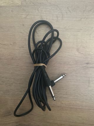 Cable amplificador guitarra