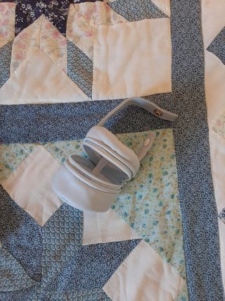 Juego cambiador y portachupete bebé