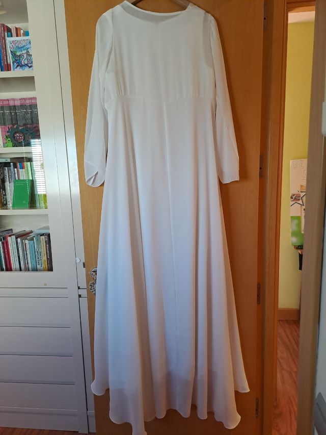 Sobre vestido de novia