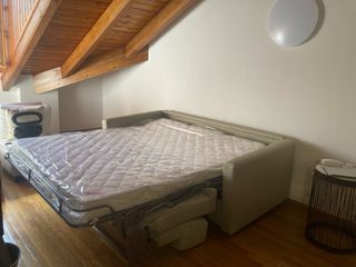 Sofá cama de tres plazas en Zaragoza