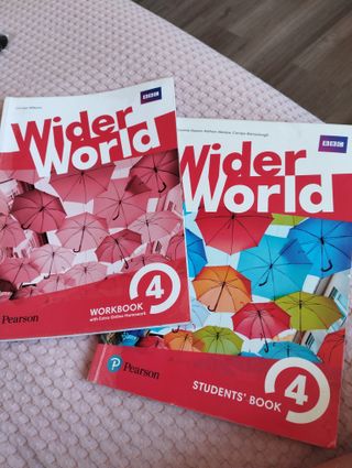 Libro de inglés WIDER WORLD 4 STUDENT'S BOOK
