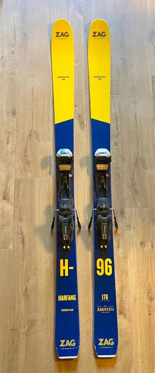 Esquís ZAG freeride + Pieles de foca