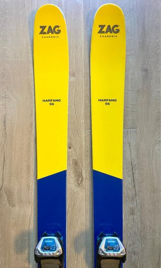 Esquís ZAG freeride + Pieles de foca