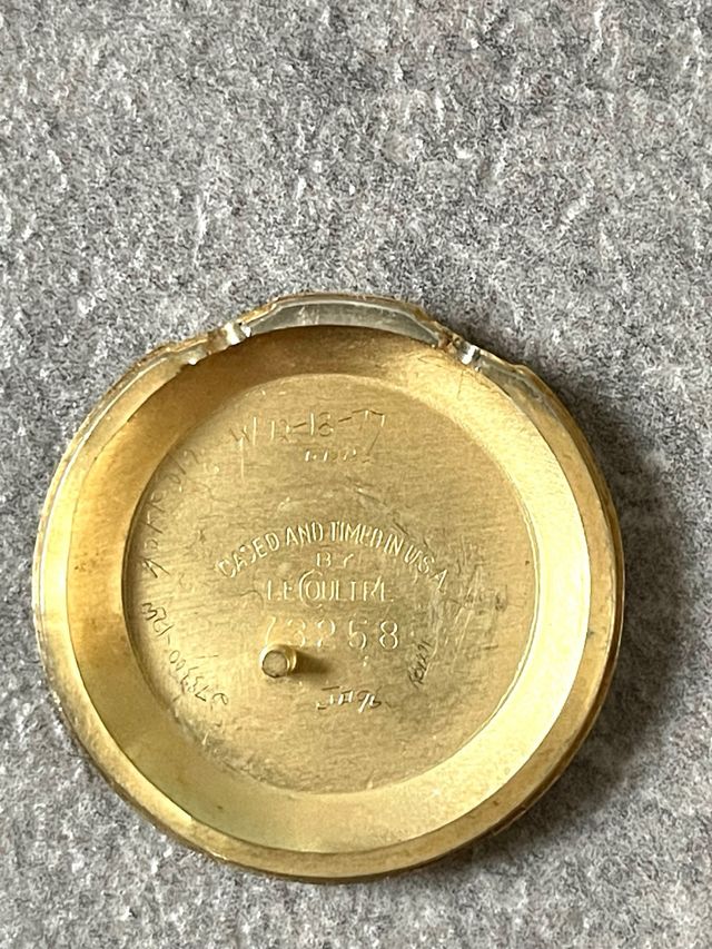 Le Coultre Pre Memovox Wrist Alarm 1950