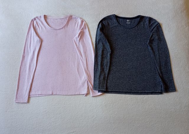 Lote 2 camisetas manga larga H&M REBAJADO