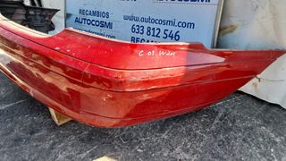 PARAGOLPES TRASERO MERCEDES CLASE C W203 2006 ROJO