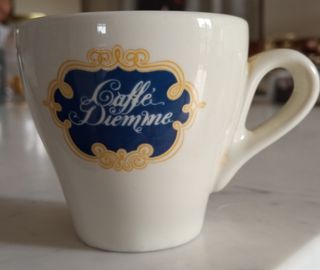 Lotto tazzine caffè bar vintage brandizzate