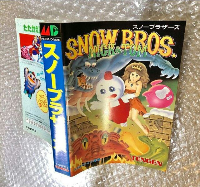 Snow Bros Sega Megadrive