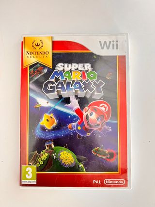 Juego wii.  Super Mario Galaxy