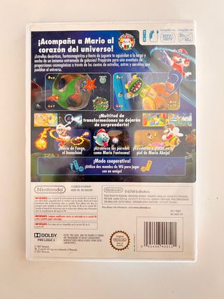 Juego wii.  Super Mario Galaxy