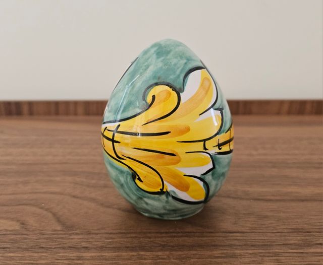 Uovo in Ceramica di Caltagirone