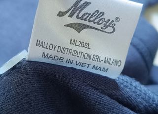 Polo vintage uomo firmata Malloy 