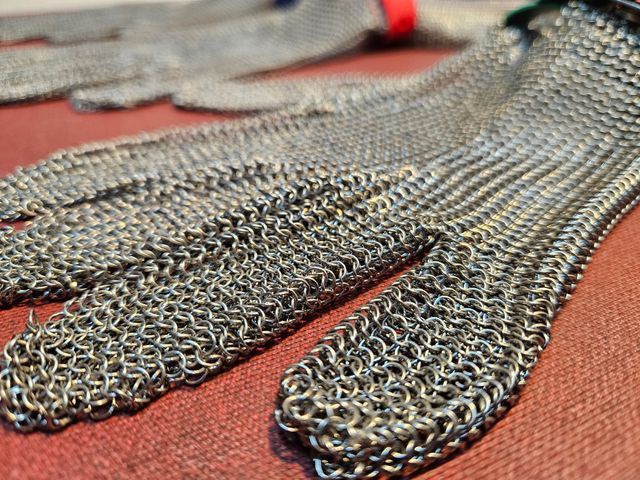 Guantes proteccion malla - Sin usar - 