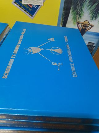 LOTTO DI 7 VOLUMI SCHEMARIO TV VINTAGE