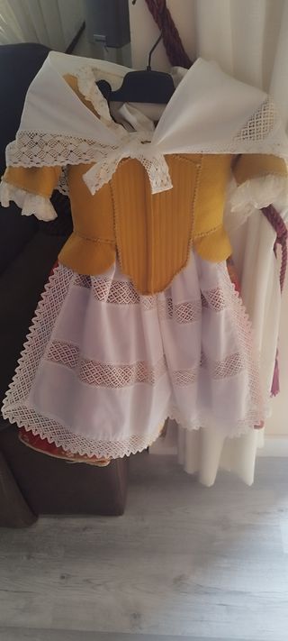 Traje fallera niña 5-6