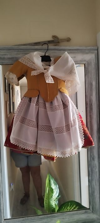 Traje fallera niña 5-6