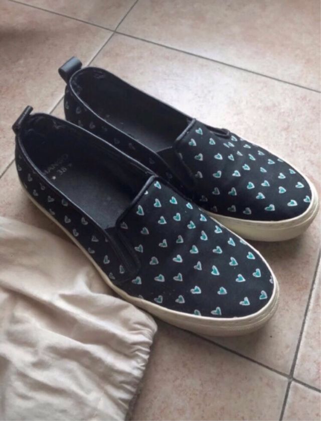 Scarpe in tela Mango