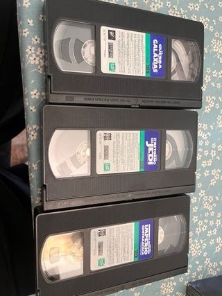 Trilogia vhs star wars