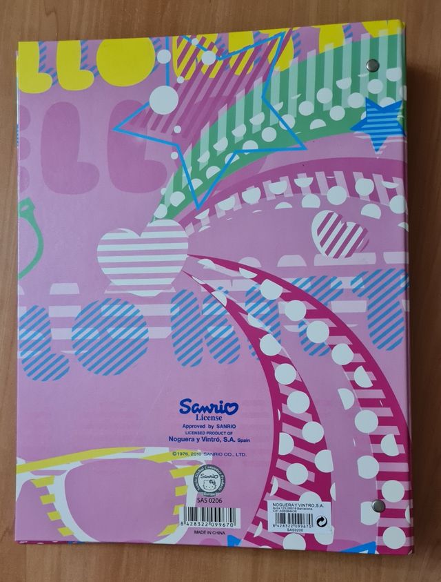 Archivador Hello Kitty
