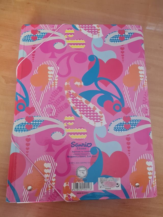 Carpeta clasificadora Hello kitty