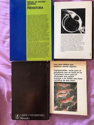 7 libros de Historia.