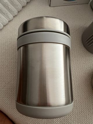 Termo de acero con bolsa