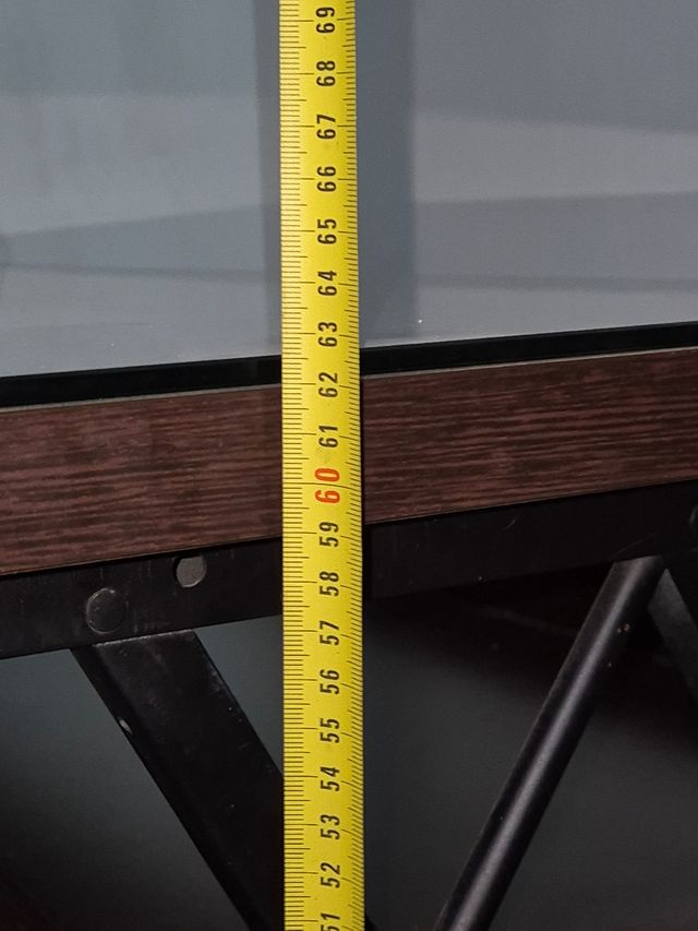 Mesa salón elevable wengue