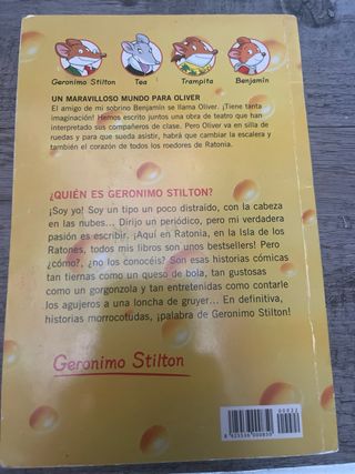 Tres libros Geronimo Stilton